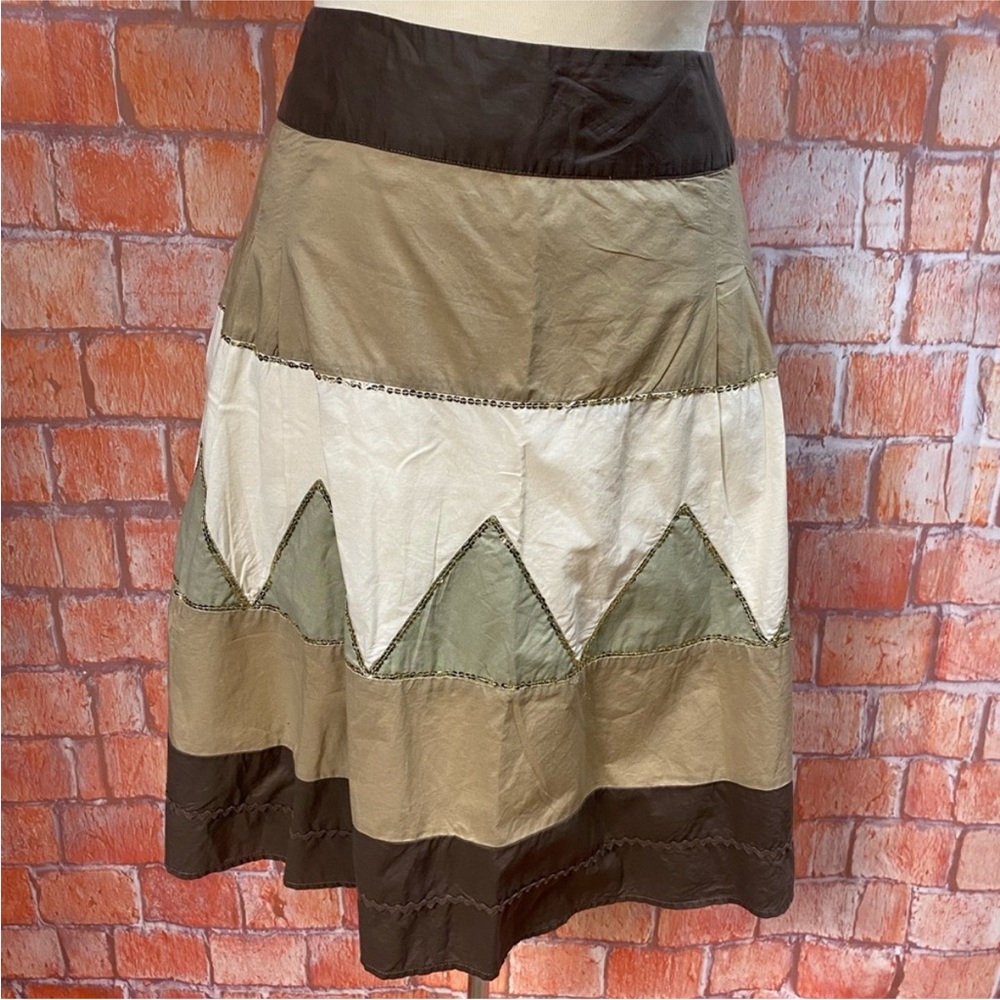 Old Navy Sequined‎ Cotton A-Line Skirt